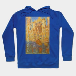 Rouen Cathedral by Claude Monet Hoodie